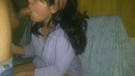 My cousin from CDMX fucked me with her shaved pussy, full HD