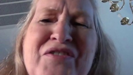 Your Busty 61yo GILF Stepmom Maggie gives you a Handjob (POV)