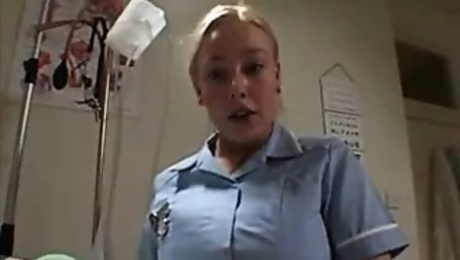 Two British Nurses Soap Up And Screw A Lucky Guy