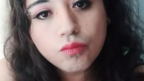 Crossdresser cumming tutorial