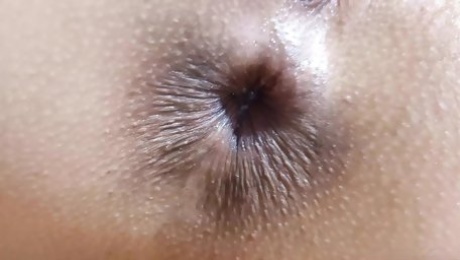 Hungry ass hole wants to eat . enjoy close-up