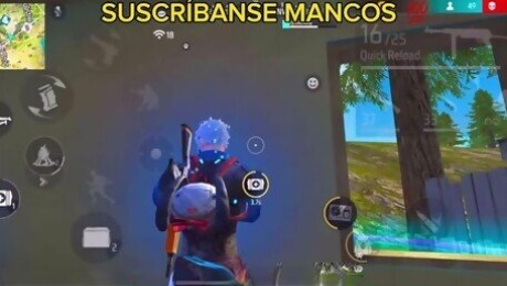 Solo vs escuadra clasificatoria free fire