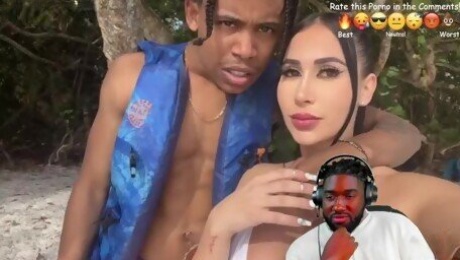 REACTION: lil d klaps Valerie kay on a jetski