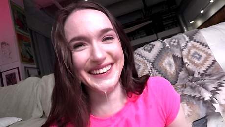 Jays pov movie with delicious Hazel Moore from The Dick Suckers