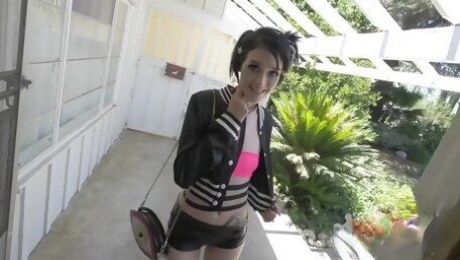 inhumane hardcore fuck with cute brunette teen ivy aura