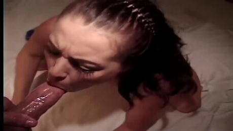 Alisha Getting A Huge Cock In Her Oiled Ass